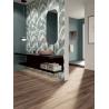 Buy cheap Durable Wooden Porcelain Strips 200x1200mm For Building Decoration Brown Floor Strip from wholesalers