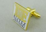 Customized Personalized Tie Bar For Business Gifts / Hard Enamel Promotional