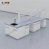 Buy cheap Customized White Hospital Lab Furniture For Customizable Locker Configurations from wholesalers
