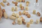 Small Tapered Conical Cork Bottle Stopper Replacement Flexibility ODM