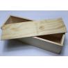 Buy cheap Custom Logo Wooden Wine Crate Box , Single Bottle Wooden Wine Boxes For Gifts from wholesalers