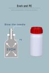 Empty Plastic COEX Bottle Reagent Bottle 500ml For Chemical Liquid Medicine