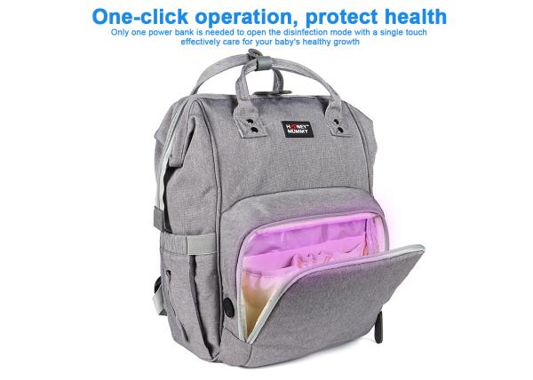 Buy cheap Light Weight Usb Charging UV Disinfection Diaper Bag from wholesalers