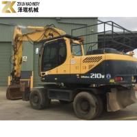 Buy cheap Hyundai R210W Used Wheel Excavator 210-9 210W-9 Second Hand Diggers product