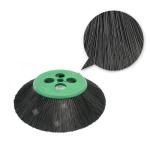 Round Road Sweeper Brushes Side Cleaning With PP Filament