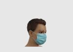 Personal Safety Earloop Face Mask / Disposable Face Mask Liquid Proof