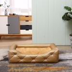 Teddy Dog House Small Dog House Golden Haired Dog House Pet Skin Sofa Princess
