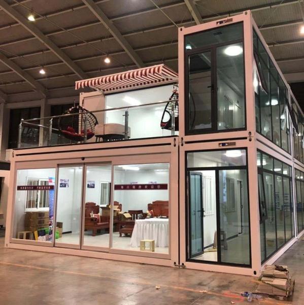 Buy cheap Customized Prefabricated Storage Container Tiny House For Hotels Sandwich Panel from wholesalers