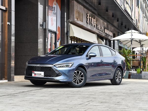 Buy cheap 2024 Blue BYD Qin Plus DM-I 55km 1.5 L Hybrid Honor 2WD Compact Car from wholesalers