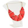Buy cheap 3mm L-Shape Clear Acrylic Jewelry Necklace Display Perspex Jewellery Bangle Holder from wholesalers