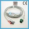 Buy cheap Schiller one piece 3 leads ecg cable,IEC/AHA from wholesalers