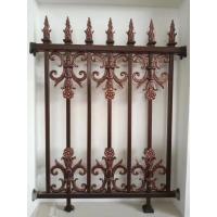 Buy cheap Garden And Stair Handrail Ornamental Aluminum Fence Handmade product