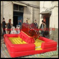 Buy cheap Certificates approved high speed amusement mechanical rodeo bull price product