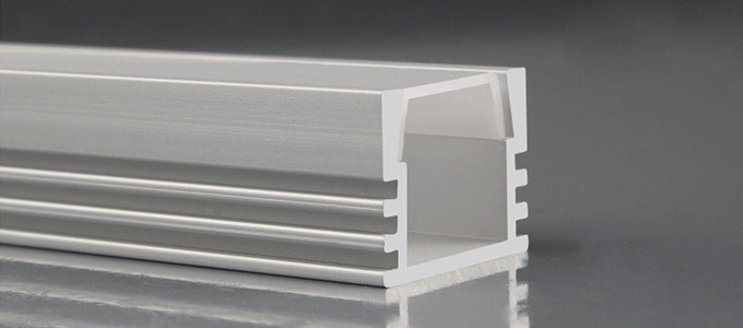 Aluminum Extrusion For Led Strip Lights Channel Diffuser