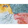 Buy cheap 3mm Sequin Mesh Fabric Cloth Garment metallic mesh fabric 45*150cm from wholesalers