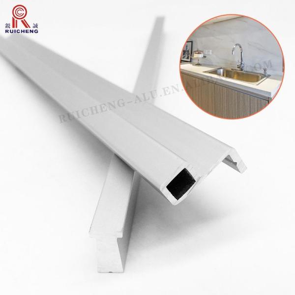 Buy cheap T8 Aluminium Handle Profile For Kitchen 3mm Thickness Sandblasted from wholesalers