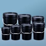 Food Grade Safe 5 Litre Silk Screen Printing Plastic Bucket for Paint Popcorn