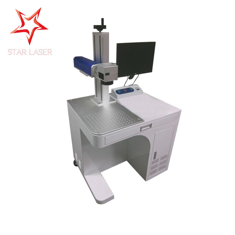 Led Printing Machine , Fiber Laser Printing Machine For Led Bulbs