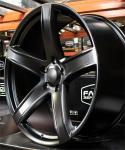 5x115 20" Hellcat HC2 Replica Wheels Rims Satin Black Chrysler 300 RWD