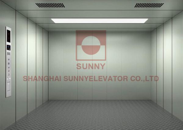 Buy cheap Load 1000kg Single Door Vvvf Control Freight Lift Elevator Sider Door from wholesalers
