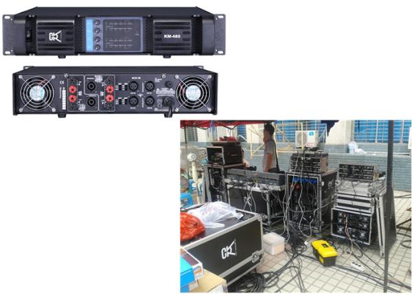 Buy cheap Musical Tube Professional Power Amplifier Transformer 4 Channel 800 Watt from wholesalers