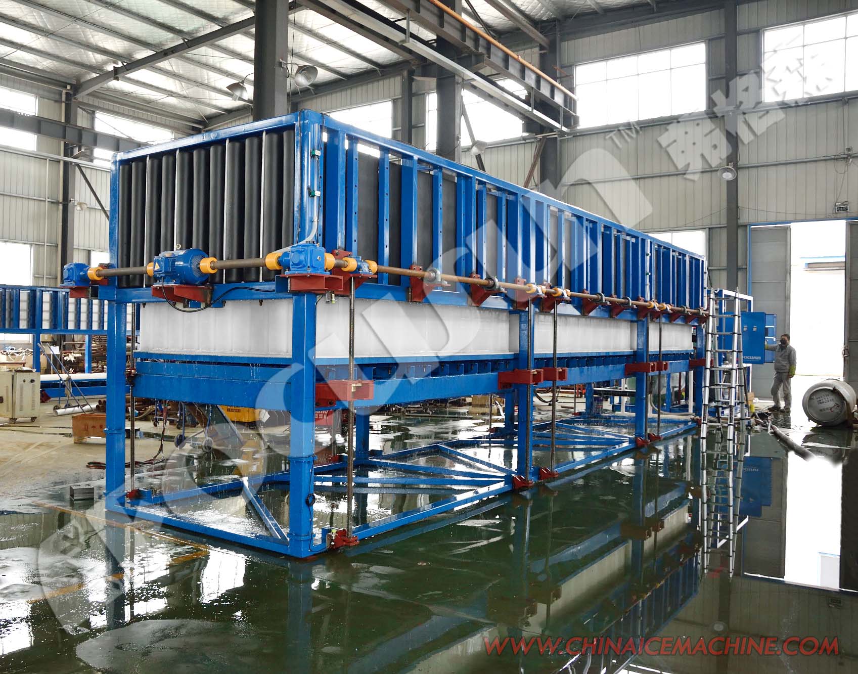 Industrial Ice Block Making Machine with Design and Air Water Evaporating Cooling