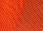 High Visibility Fluorescent Material Fabric Mesh Polyester For Vests