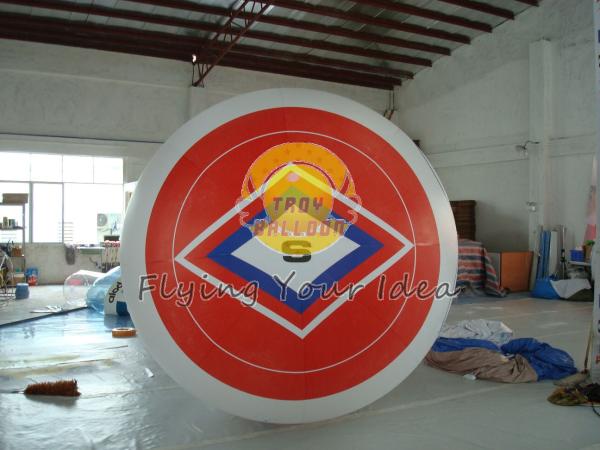 Buy cheap Attractive Inflatable Advertising Helium Zeppelin Airship Balloon for Entertainment events from wholesalers