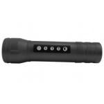 5V Black Music LED Camping Torch Ultralight Backpacking Flashlight MP3 Player