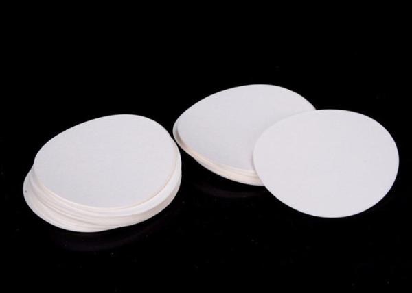 Buy cheap 0.65 - 0.75mm Ashless Filter Paper Sheets Lab Grade Long Term Filtration from wholesalers
