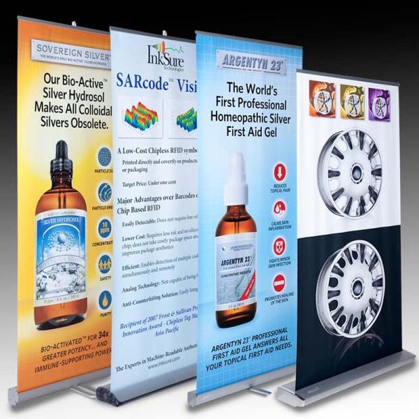 Buy cheap Retractable Banner Stands , advertising aluminum roll up banner stand from wholesalers