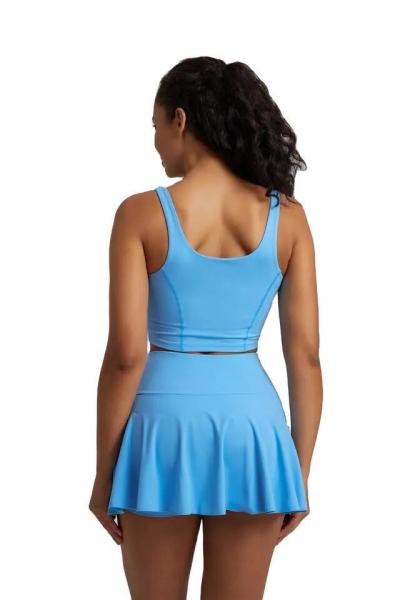 Buy cheap Sleeveless Gym Fitness Set 100% Cotton Two Piece Sports Fitness from wholesalers