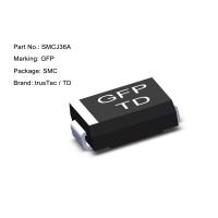 Buy cheap Surface Mount Tvs Diode Unidirectional 36V 1500W SMCJ36A product