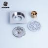 Buy cheap Hotel 100 Mm Square Floor 360g Brass Sink Strainer from wholesalers