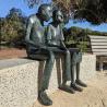 Buy cheap 1.2M High Custom Bronze Sculpture Figures , Bronze Together Sculpture from wholesalers
