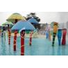 Buy cheap Colorful Kids Aqua Park Equipment Water Pool Water Spray Park Mushroom Spray from wholesalers
