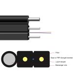 1/2 Core G657A Self Supporting LSZH Bulk Fiber Optic Cable