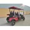 Buy cheap Four Seater Luxury Gray Electric Golf Cart With High Horsepower 14-Inch Off-Road Tires For Various Scenes Such As Mountains And Beaches from wholesalers