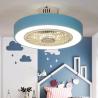 Buy cheap Macaron Fan ceiling with remote control dimming 19 inch fan lamp for girl bedroom modern ceiling fan light(WH-VLL-14) from wholesalers