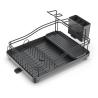 Buy cheap Steel Adjustable Kitchen Dish Drainer Rack For Drying Dishes Custom Color from wholesalers