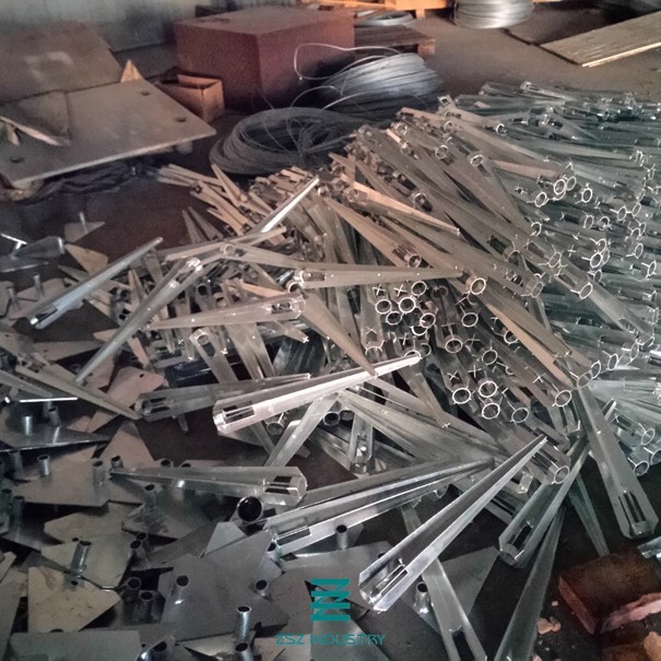 Iron Bar & Sheet Galvanized Fence Fittings Wood Fence Post Anchor