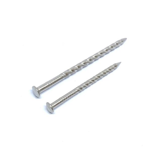 Buy cheap JIS Standard # 14 X 38MM Twist Shank Nails , Stainless Steel Framing Nails from wholesalers