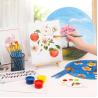 Buy cheap Canvas Art Sets With Wooden Easels Paint Brushes For Acrylic Oil Watercolor Painting from wholesalers