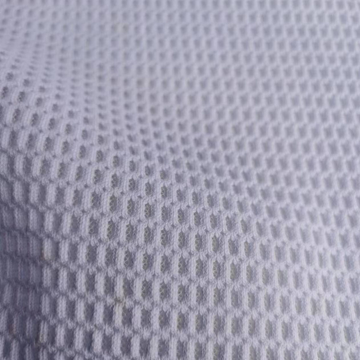 Cotton Airmesh 3d Space Fabric 2mm Knitted Breathable Mesh Fabric For Blankets Throws