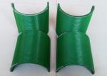 Nylon High Polymer Grooved Drum Sleeves Green Color Multi Layers