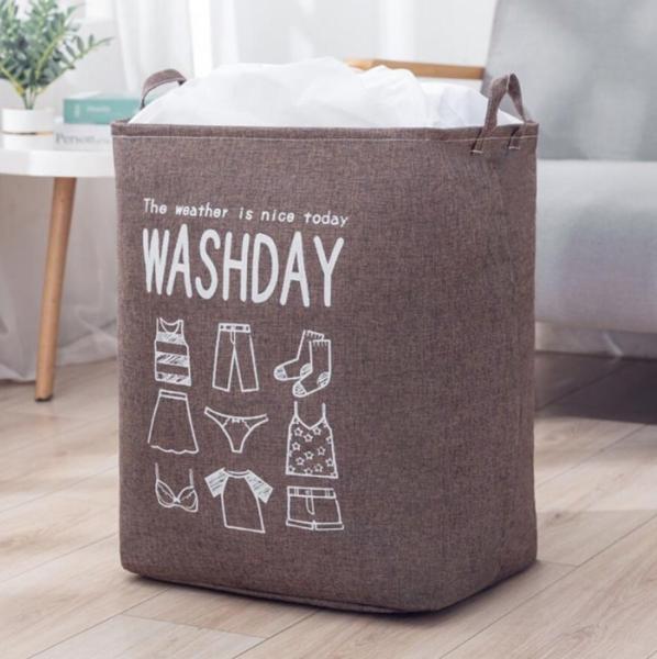 Buy cheap White Kids Baby Cotton Canvas Fabric Storage Bin Dirty Cloth Toys Collecting Basket Set Foldable Custom Laundry Bags from wholesalers