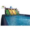 Buy cheap Rainbow Slide Ocean Inflatable Water Parks For Adult And Kids 1 Years Warranty from wholesalers