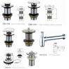 Buy cheap brass basin waste for south american market design,brasil basin waste,G 7/8" SINK WASTE from wholesalers