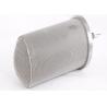 Buy cheap 150mm Diameter 400 Microns Mesh Cylinder Strainer Micro Porous from wholesalers