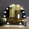 Buy cheap Round LED Vanity With Mirror And Lights Desktop Adjustable Lighting from wholesalers